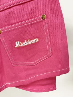 HIGH STREET New Fashion Runway 2026 Designer Shorts Women's Embroidered Irregular Denim Shorts