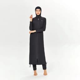3PCS Muslim Modest Burkini Femmes Swimwear Swimsuit For Women Abayas Hijab Islamic Long Sleeve Full Cover Ups Swimming Suit Swim