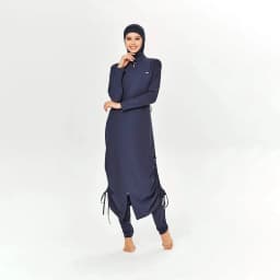 3PCS Muslim Modest Burkini Femmes Swimwear Swimsuit For Women Abayas Hijab Islamic Long Sleeve Full Cover Ups Swimming Suit Swim