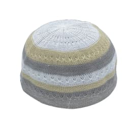 Muslim Hats for Men Knitted Prayer Hat Islamic Ramadan Jewish Kippah Homme Hat Men's Turban Bonnet Cotton Skull Beanie Cap