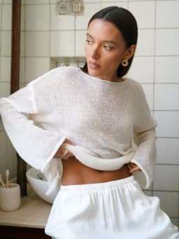 Wolfeel Women Oversized Sweater Summer Autumn Casual Fashion Loose Women Pullovers Chic White Jumper Sueter Mujer Pull Femme