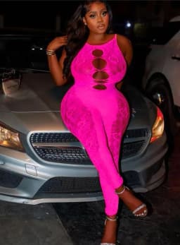 Y2k Clothes Summer Women' S Pants One Piece Sexy Transparent Bodysuits Fishing Net Party Fashion Hollow Out Tight Underwear