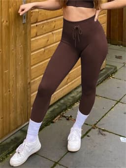 Tossy Ribbed Yoga Leggings Sports Tights Women Seamless Knit Yoga Pants White Femme Gym Leggings Skinny Workout Fitness Push Up