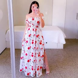 Women Fashion One Shoulder Printed Split Sweet and Elegant Butterfly Rainbow Long Dress lady dresses flower Solid colorful