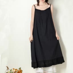 Johnature 2024 Summer New Japanese Casual Spaghetti Strap Thin All Match Dress For Women Solid Color Cotton Female Dresses