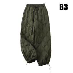 Women Winter Thick Cotton Velvet Padded Trousers Wide Leg Pants Women Warm Casual Pantalones Vintage High Waist Loose Sweatpants