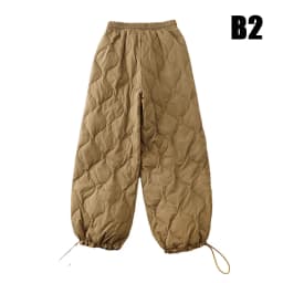 Women Winter Thick Cotton Velvet Padded Trousers Wide Leg Pants Women Warm Casual Pantalones Vintage High Waist Loose Sweatpants