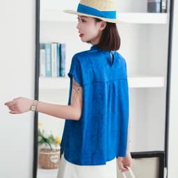 Summer Women Clothing Tops Embroidery Simulation Silk Improved Cheongsam Short Sleeve Chinese Style Plate Buckle Printed Shirt