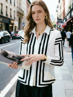 Fashion printing ladies shirts Women's Blouses Spring Autumn Long Sleeve Shirts Tops Blusas Mujer