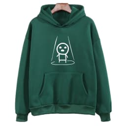 The Binding of Isaac Roguelike Aesthetic Hoodie WOMEN Cartoon Kawaii/Cute Anime Graphic Sweatshirt Printing Sense of Design Soft