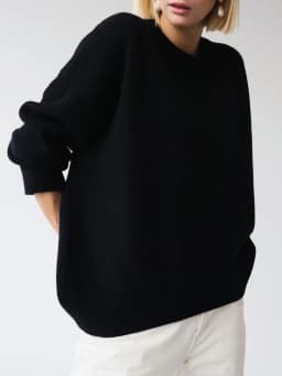 Light Blue Oversized Sweaters For Women Trend White Loose Sweater Casual Autumn Winter Warm Thick Knit Sweater Women Jumper
