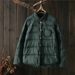 Retro Casual Shirt Down Coat 2023 Autumn Winter Women Light Thin White Duck Down Jacket Parkas Ladies Short Warm Puffer Outwears