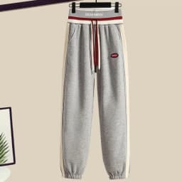 Spring and Autumn Sports Suit Women's 2023 New Korean Version Loose Age Reducing Top Slimming Casual Pants Two-piece Set