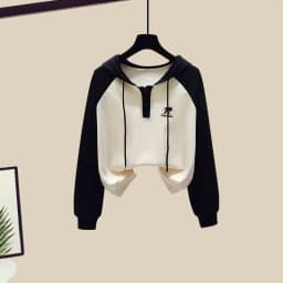 Spring and Autumn Sports Suit Women's 2023 New Korean Version Loose Age Reducing Top Slimming Casual Pants Two-piece Set