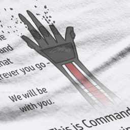 This is Commander Shepard Women Tshirts Mass Effect Game Gothic Vintage Female Clothing Large Cotton Graphic Clothes