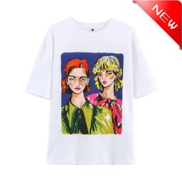 Women's Cotton T-shirt Summer 2025 High Quality Short Sleeve Tee Y2k Streetwear Fashion Shirts T Shirt Female Ladies Tops