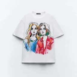 Women's Cotton T-shirt Summer 2025 High Quality Short Sleeve Tee Y2k Streetwear Fashion Shirts T Shirt Female Ladies Tops