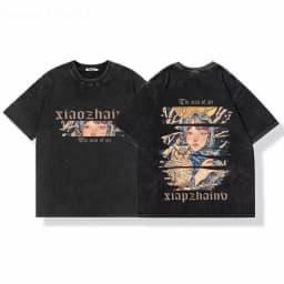 Women's Cotton T-shirt Summer 2025 High Quality Short Sleeve Tee Y2k Streetwear Fashion Shirts T Shirt Female Ladies Tops