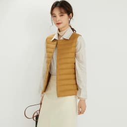 90% Matt Fabric Women's Warm Vests Ultra Light Down Vest Women Two Ways Waistcoat Portable Warm Sleeveless Winter Liner