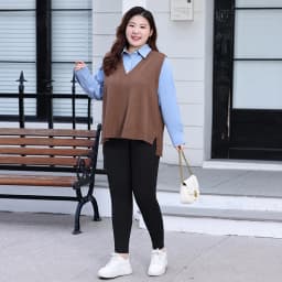 High Waist Fleece Leggings Women Velet Warm Shark Pants Slimming Skinny Stretched Plus Size 100KG 7XL 6XL Girl Thermal Trousers