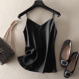 Summer Crop Top Women Camis Silk Satin Tank Top Women Camisole Sleeveless Vest Roupas Femin Cropped 2024 Cropped Top Binder Tran
