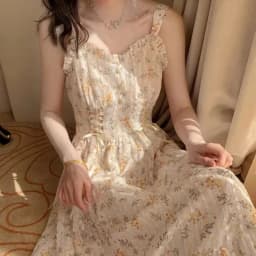 Women Summer Print Floral Midi Dress Vintage Franch Style Female Strapless Party Dress Casual Holiday Lady Boho Vestido