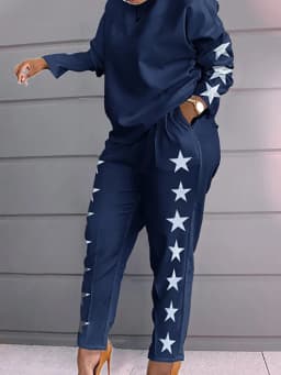 New Suit Tracksuit Patchwork Women Spring Autumn Casual Pocket Ladies Set O-Neck Long Sleeve Loungewear Streetwear Outfit