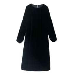 Plus Size Autumn Long Sleeve Vintage Velvet Party Dress Korean Fashion Winter Long Sleeve Elegant Retro Street Wear Velour Dress