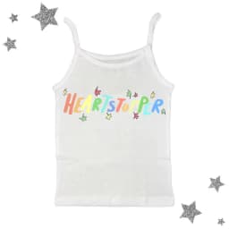 Vintage Graphic Heartstopper Letter Print T-Shirt Women Streetwear Short Sleeve Slim Crop Top Sexys Femme Summer Tank Top Y2K