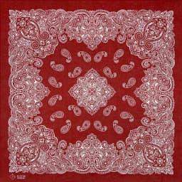 High Quality New Design Hip Hop Amoeba Cashew Cotton Square Scarf Black Bandana Scarf Headband Paisley Gifts Unisex