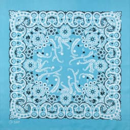 High Quality New Design Hip Hop Amoeba Cashew Cotton Square Scarf Black Bandana Scarf Headband Paisley Gifts Unisex