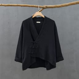 Spring Cotton Linen Cardigans Women Solid Fashion Vintage Chinese Style Irregular Button Coat Oversize Jacket Tops Ropa De Mujer