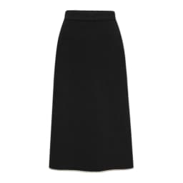Women Wool Tweed Skirt Midi Skirt Women's Autumn and Winter New Vintage High Waist Slim Hip Skirt Mid-length A-line Skirt Woman