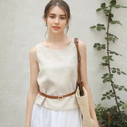100% Linen Top Women Casual Solid Back Cross Patchwork Tank Top Summer Tops Haut Femme Women'S Clothing Offer Free Shipping