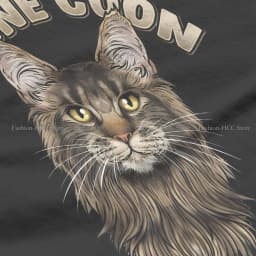 Siamese Cat Polyester TShirts Kopie Von Funny Maine Coon Distinctive Men's T Shirt Hipster Clothing