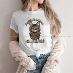 Siamese Cat Polyester TShirts Kopie Von Funny Maine Coon Distinctive Men's T Shirt Hipster Clothing