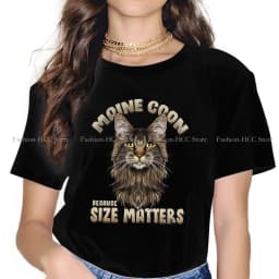 Siamese Cat Polyester TShirts Kopie Von Funny Maine Coon Distinctive Men's T Shirt Hipster Clothing