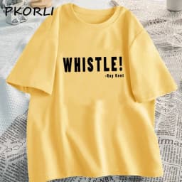 Whistle Roy Kent T Shirt Women Men Funny Ted Lassso T-shirt Cotton O Neck Casual Short Sleeve Oversized Streetwear Tshirts