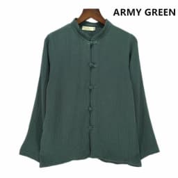 2026 Autumn Women Cotton Linen Blouse Tops Chinese Style Brand Women Long Sleeve Ladies Blouses Camisetas Mujer Blusas Camisa