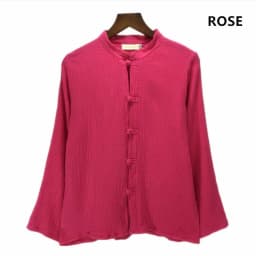 2026 Autumn Women Cotton Linen Blouse Tops Chinese Style Brand Women Long Sleeve Ladies Blouses Camisetas Mujer Blusas Camisa