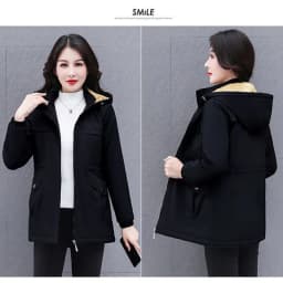 Hooded Overcoat Parka Down Cotton-Padded Women Jacket New Style 2023 Winter Explosions Fashion Warm Cotton Coat Women Clothing