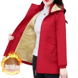 Hooded Overcoat Parka Down Cotton-Padded Women Jacket New Style 2023 Winter Explosions Fashion Warm Cotton Coat Women Clothing