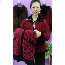Thick Mink-Like Sweater Coat Short Women Mother's Hooded Woolen Jacket Autumn Winter 2025New Knitted Cardigan Ladies Outcoat Top