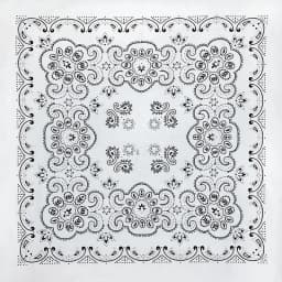 27inch/68cm Plus Size Cotton Square Scarf Hip Hop Amoeba Cashew Bandana Headband Black Paisley Turban Men Women Boys Girls Gifts
