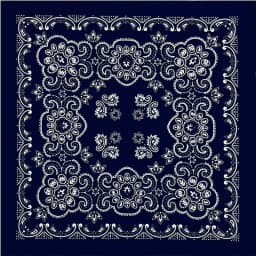 27inch/68cm Plus Size Cotton Square Scarf Hip Hop Amoeba Cashew Bandana Headband Black Paisley Turban Men Women Boys Girls Gifts