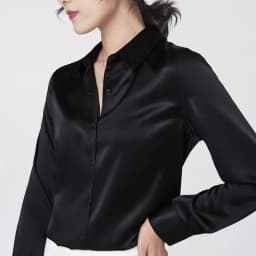 Elegant Satin Long Sleeve Blouses Women 2025 Vintage Burgundy white Silk Shirt Women Casual Loose Button Up Female Shirts Tops
