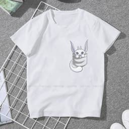 Ori Pocket Women Clothing Ori and The Blind Forest Graphic Female Tshirts Vintage Graphic Tops Tee Kawaii Girls Streetwear