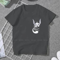 Ori Pocket Women Clothing Ori and The Blind Forest Graphic Female Tshirts Vintage Graphic Tops Tee Kawaii Girls Streetwear