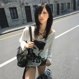 Karrram Japanese Y2k Graffiti Print Tops Trashy 2000s Oversized T-shirt High Street Grunge Lazy Style Streetwear American Retro