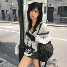 Karrram Japanese Y2k Graffiti Print Tops Trashy 2000s Oversized T-shirt High Street Grunge Lazy Style Streetwear American Retro